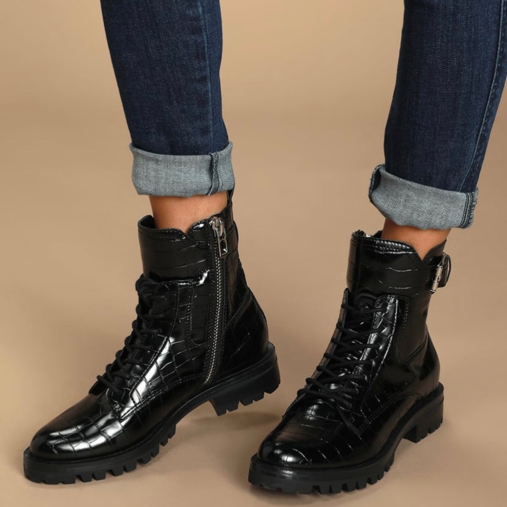 Paxtyn Combat Boot by Dolce Vita